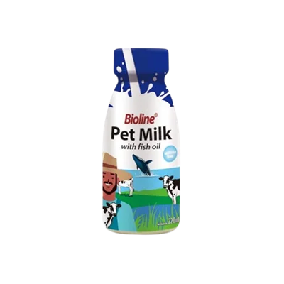 شیر گربه و سگ + روغن ماهی