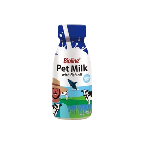 شیر گربه و سگ + روغن ماهی